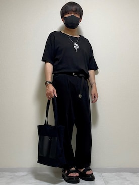 「春夏コーデ」｜「GU（ジーユー）のアイテム（ファッション雑貨）」を使った、DAiさん（メンズ・172cm）の春コーディネート