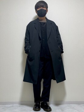 「EMMA  CLOTHES」｜「アイテム（スウェット）」を使った、DAiさん（メンズ・172cm）の冬コーディネート