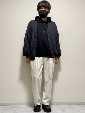 「CPCM」｜「アイテム（パーカー）」を使った、DAiさん（メンズ・172cm）の春コーディネート