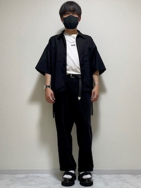 「春夏コーデ」｜「GU（ジーユー）のアイテム（ファッション雑貨）」を使った、DAiさん（メンズ・172cm）の春コーディネート