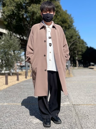 HARE（ハレ）の「ドルマンBIGステンカラーコート(HARE)（ステンカラー