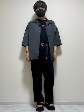 「春夏コーデ」｜「GU（ジーユー）のアイテム（ファッション雑貨）」を使った、DAiさん（メンズ・172cm）の春コーディネート