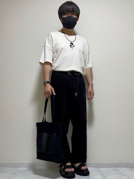 「春夏コーデ」｜「GU（ジーユー）のアイテム（ファッション雑貨）」を使った、DAiさん（メンズ・172cm）の春コーディネート