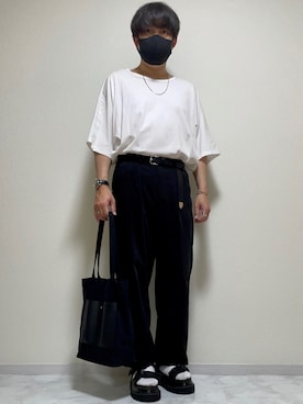 「春夏コーデ」｜「GU（ジーユー）のアイテム（ファッション雑貨）」を使った、DAiさん（メンズ・172cm）の春コーディネート