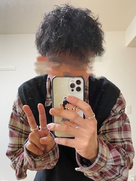 「Champion（チャンピオン）のアイテム（ベスト）」を使った、koukiさん（メンズ・180cm）の秋コーディネート