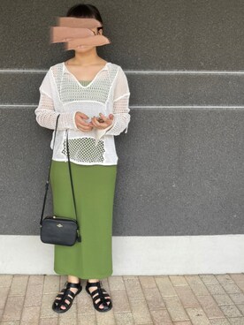 おまめこさん（レディース・157cm）の夏コーディネート