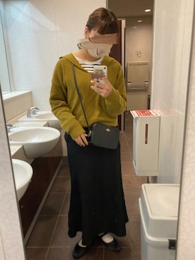 おまめこさん（レディース・157cm）の冬コーディネート