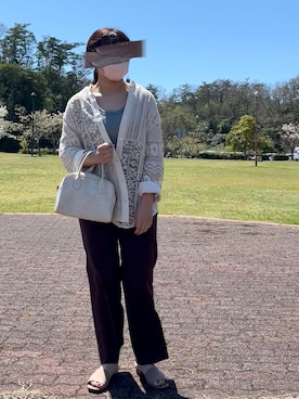 「EMMA LIMBER（エマリンバー）のアイテム」を使った、おまめこさん（レディース・157cm）の春コーディネート