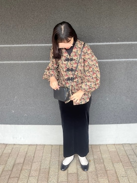 「INSIIS（インシス）のアイテム（スカート）」を使った、おまめこさん（レディース・157cm）の秋コーディネート