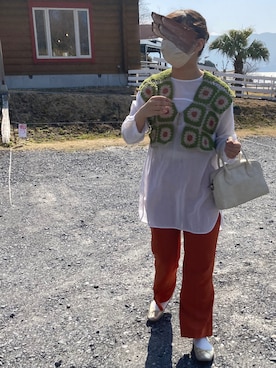 おまめこさん（レディース・157cm）の春コーディネート