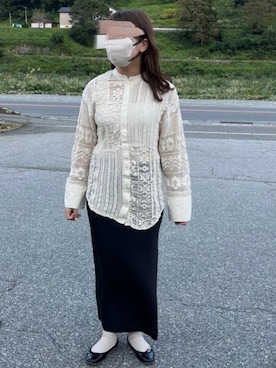 「EMMA LIMBER（エマリンバー）のアイテム」を使った、おまめこさん（レディース・157cm）の秋コーディネート