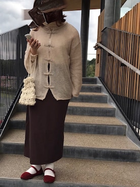 おまめこさん（レディース・157cm）の秋コーディネート