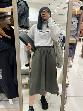 「Fumbleのアイテム」を使った、Venus さん（レディース・162cm）の秋コーディネート