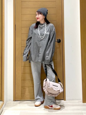 「アイテム（その他トップス）」を使った、haruna1028bfさん（レディース・158cm・30代）の秋コーディネート