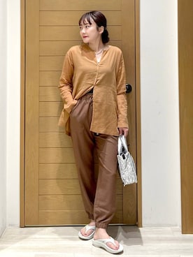 「アイテム（インナーウェア/肌着）」を使った、haruna1028bfさん（レディース・158cm）の夏コーディネート