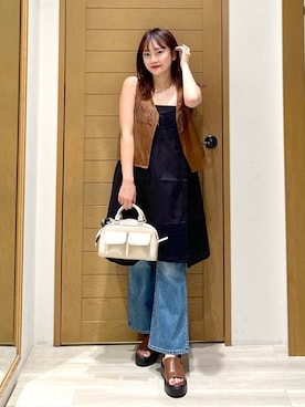 「アイテム（インナーウェア/肌着）」を使った、haruna1028bfさん（レディース・158cm）の夏コーディネート