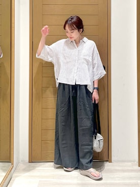 「アイテム（パンツ）」を使った、haruna1028bfさん（レディース・158cm・30代）の夏コーディネート
