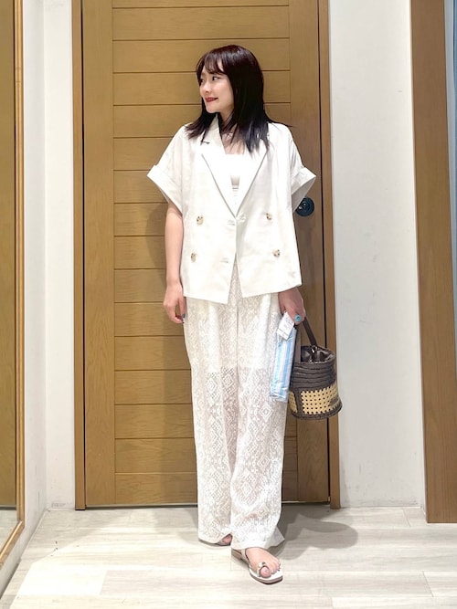 セール】[トレンドライク]レースワイドパンツ（その他パンツ