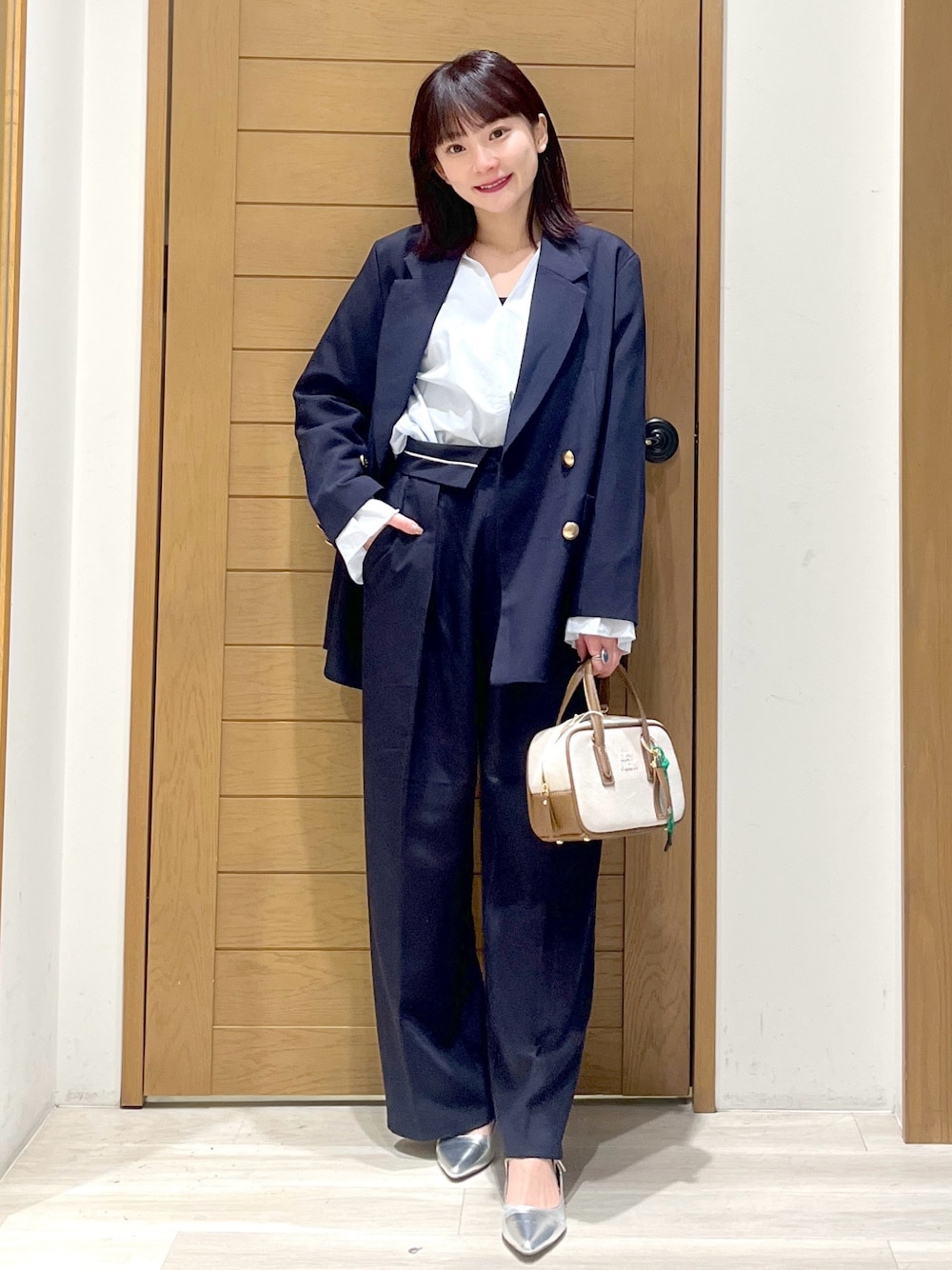 テーラードジャケットを使った「卒園式」の人気ファッション