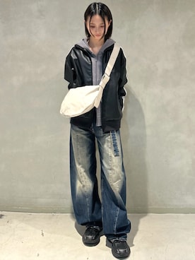 ひなさん（レディース・165cm）の冬コーディネート