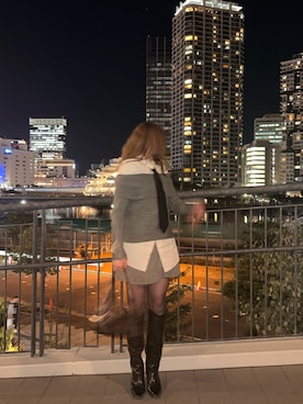 「Cider（Cider）のアイテム」を使った、ponpom0808さん（レディース・168cm）の冬コーディネート