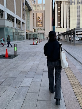 「アイテム（ブルゾン）」を使った、ul11sさん（レディース・155cm）の秋コーディネート