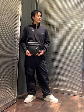 「armaniexchange」｜KAKERUさん（メンズ・170cm）の秋コーディネート
