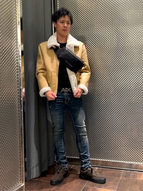 セール】【A|X アルマーニ エクスチェンジ】CL エコムートンジャケット