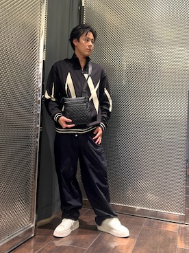 「armaniexchange」｜KAKERUさん（メンズ・170cm）の秋コーディネート
