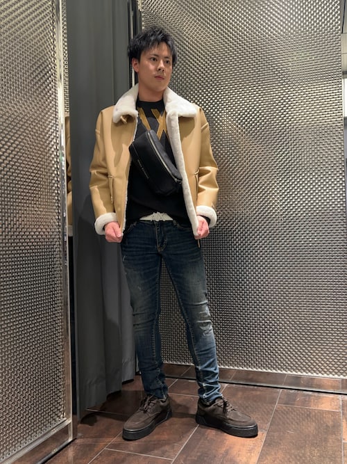 セール】【A|X アルマーニ エクスチェンジ】CL エコムートンジャケット