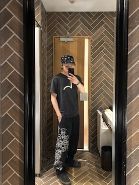 「Supreme （シュプリーム）のアイテム（パンツ）」を使った、Haruto さん（メンズ・164cm）の秋コーディネート