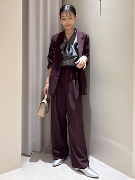 「Juze（ジュゼ）のアイテム（パンプス）」を使った、akariさん（レディース・161cm）の夏コーディネート