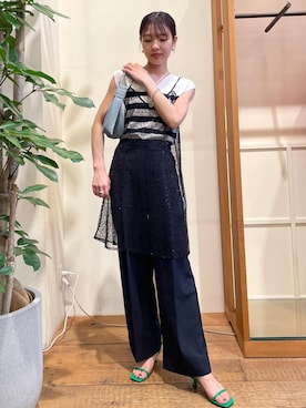 akariさん（レディース・161cm）の春コーディネート