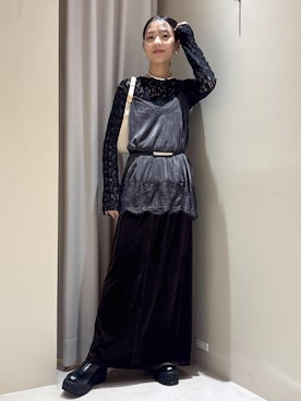 akariさん（レディース・161cm）の秋コーディネート
