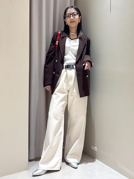 「Juze（ジュゼ）のアイテム」を使った、akariさん（レディース・161cm）の秋コーディネート
