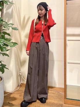 akariさん(レディース・161cm)の秋コーディネート