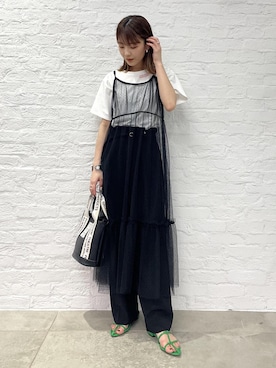 akariさん（レディース・161cm）の夏コーディネート