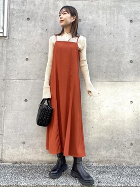 akariさん（レディース・161cm）の秋コーディネート