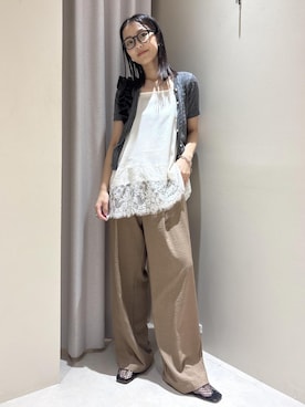 「POLO BCS（ポロ ビーシーエス）のアイテム」を使った、akariさん（レディース・161cm）の夏コーディネート