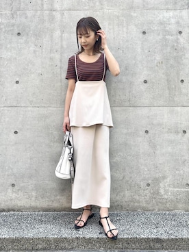 akariさん（レディース・161cm）の春コーディネート