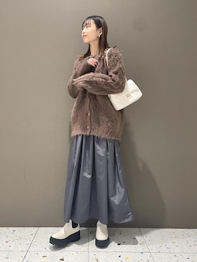 akariさん（レディース・161cm）の冬コーディネート