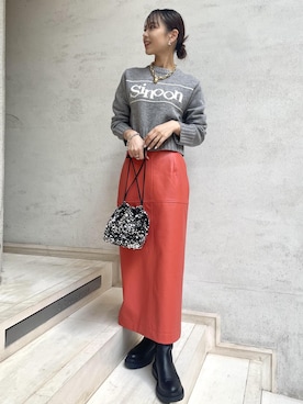 akariさん（レディース・161cm）の秋コーディネート