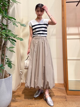 akariさん（レディース・161cm）の春コーディネート