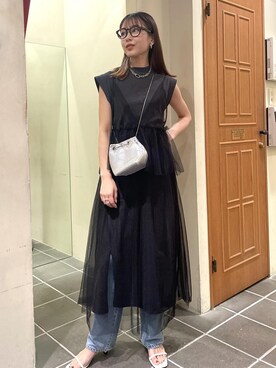 akariさん（レディース・161cm）の夏コーディネート