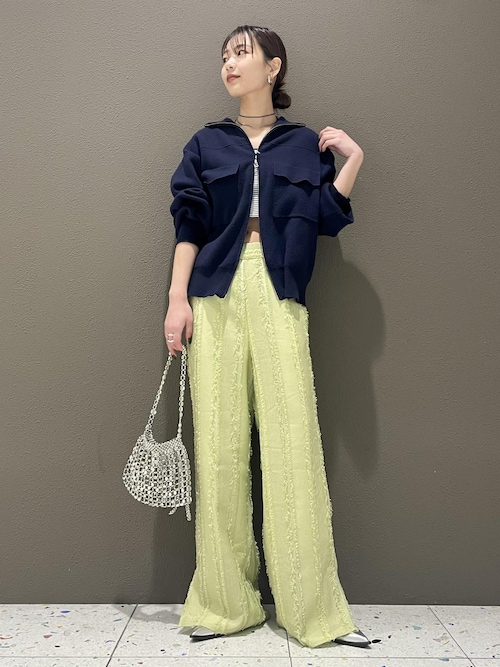 セール】【ViVi12月号掲載】【選べる着丈】カップ付きロゴ刺繍