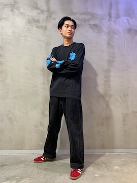 「グラフィックTシャツ」｜ITさん（メンズ・173cm）の夏コーディネート