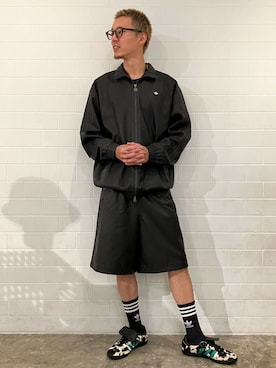 「アイテム（スニーカー）」を使った、TKさん（メンズ・178cm）の夏コーディネート