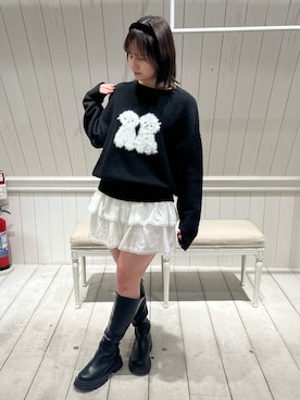 aoi0oliveさん（レディース・159cm）の冬コーディネート