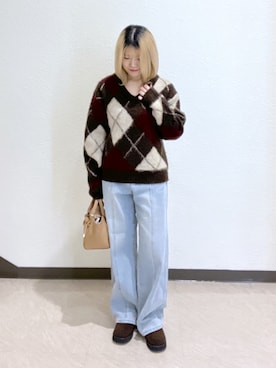 「イエベ春」｜AYANAさん（レディース・155cm）の秋コーディネート