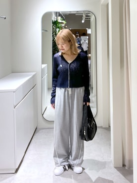 「FREE'S MART（フリーズマート）のアイテム（ハンドバッグ）」を使った、Ayanaさん（レディース・155cm）の秋コーディネート